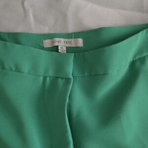 Love Tree Vibrant Green Trouser Pants